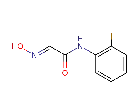 Molecular Structure of 349-24-6 (Acetamide, N-(2-fluorophenyl)-2-(hydroxyimino)-)