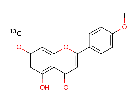 13C-4’,12C-7-methylapigenenin