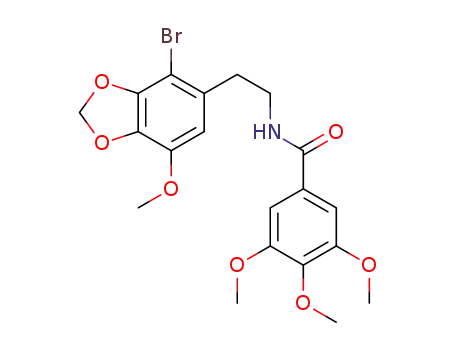 N-(2-(4-bromo-7-methoxybenzo[d][1,3]dioxol-5-yl)ethyl)-3,4,5-trimethoxybenzamide