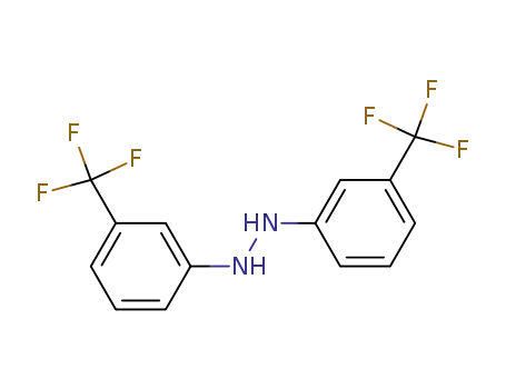 Molecular Structure of 351-19-9 (Hydrazine, 1,2-bis[3-(trifluoromethyl)phenyl]-)