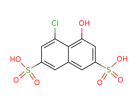 2,7-Naphthalenedisulfonicacid, 4-chloro-5-hydroxy-