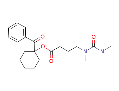 1-benzoylcyclohexyl 4-(1,3,3-trimethylureido)butanoate