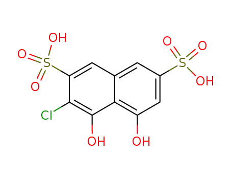 3-chloro-4,5-dihydroxy-naphthalene-2,7-disulfonic acid