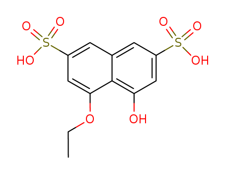 2,7-Naphthalenedisulfonicacid, 4-ethoxy-5-hydroxy-