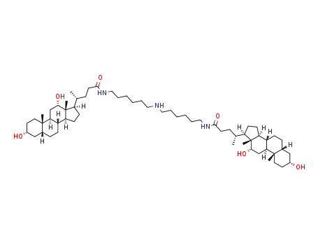 (4R,4'R)-N,N'-(azanediylbis(hexane-6,1-diyl))bis(4-((3R,5R,8R,9S,10S,12S,13R,14S,17R)-3,12-dihydroxy-10,13-dimethylhexadecahydro-1H-cyclopenta[a]phenanthren-17-yl)pentanamide)