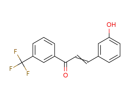 1-(3-trifluoromethylphenyl)-3-(3-hydroxyphenyl)prop-2-en-1-one