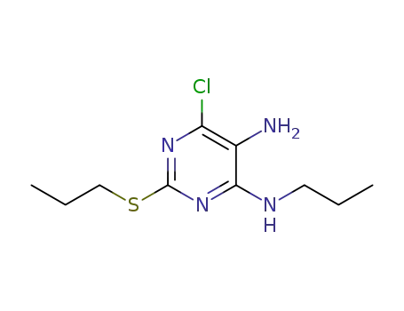 6-chloro-N4-propyl-2-(propylthio)pyrimidine-4,5-diamine