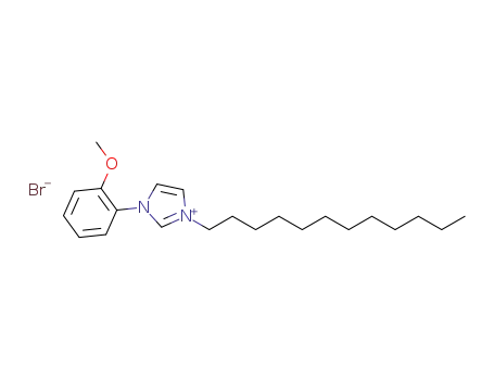 1‐(2‐methoxyphenyl)‐3‐dodecyl‐imidazolium bromide