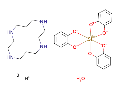 C18H12O6Si(2-)*C10H24N4*2H(1+)*H2O