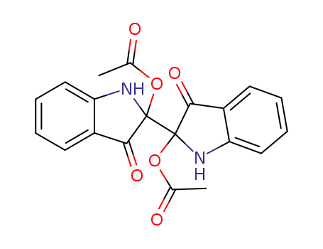 2,2'-diacetoxy-1,2,1',2'-tetrahydro-[2,2']biindolyl-3,3'-dione