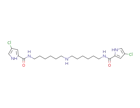N,N'-(azanediylbis(hexane-6',1'-diyl))bis(4-chloro-1H-pyrrole- 2-carboxamide)