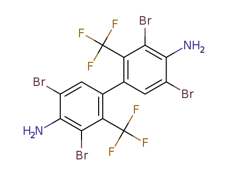 3,3',5,5'-tetrabromo-2,2'-bis(trifluoromethyl)-[1,1'-biphenyl]-4,4'-diamine