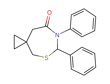 6,7-diphenyl-5-thia-7-azaspiro[2.6]nonan-8-one