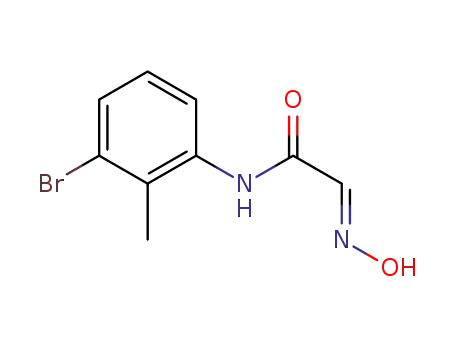 (2E)-N-(3-bromo-2-methyl-phenyl)-2-hydroxyimino-acetamide