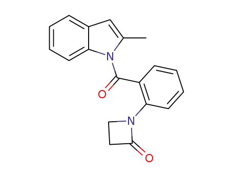 1-(2-(2-methyl-1H-indole-1-carbonyl)phenyl)azetidin-2-one
