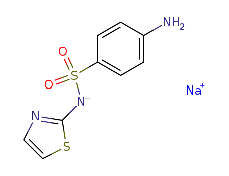 Molecular Structure of 144-74-1 (Sulfathiazole sodium)