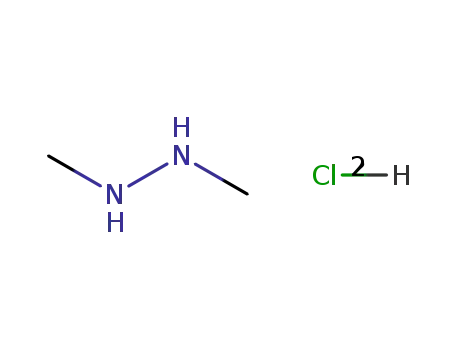 Molecular Structure of 306-37-6 (1,2-DIMETHYLHYDRAZINE DIHYDROCHLORIDE)