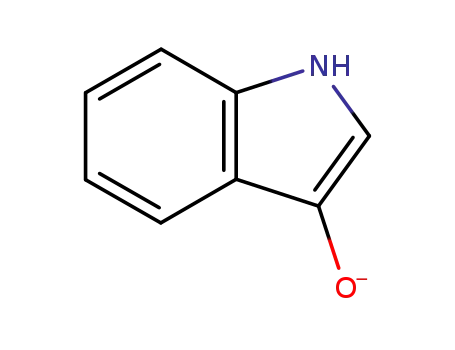 1H-indol-3-ol anion