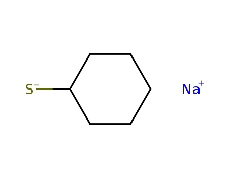 Molecular Structure of 50729-68-5 (Cyclohexanethiol, sodium salt)