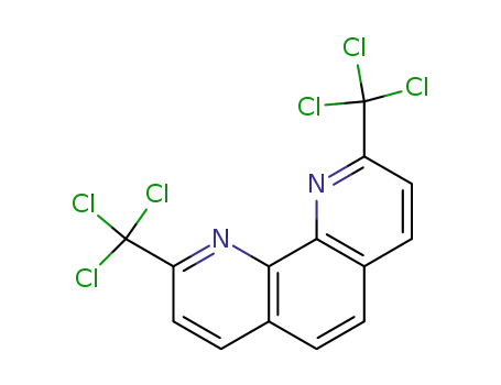 Molecular Structure of 78831-41-1 (1,10-Phenanthroline, 2,9-bis(trichloromethyl)-)