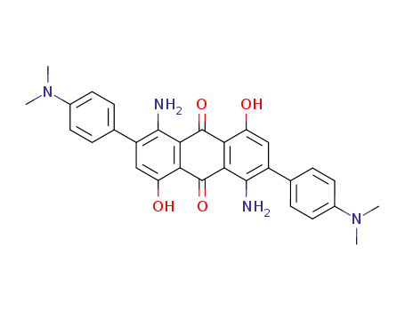1,5-diamino-2,6-di(p-dimethylanilino)-4,8-dihydroxyanthraquinone