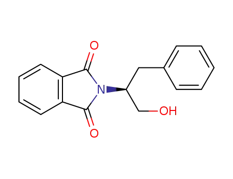 Molecular Structure of 70451-01-3 (1H-Isoindole-1,3(2H)-dione, 2-[(1S)-1-(hydroxymethyl)-2-phenylethyl]-)