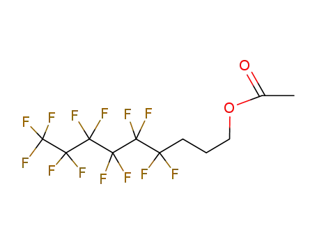 Molecular Structure of 83311-03-9 (1-Nonanol, 4,4,5,5,6,6,7,7,8,8,9,9,9-tridecafluoro-, acetate)