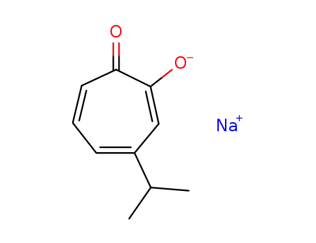 Molecular Structure of 17387-01-8 (SODIUM HINOKITIOL)