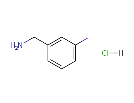 Benzenemethanamine,3-iodo-, hydrochloride (1:1)