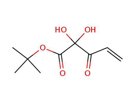 2,2-Dihydroxy-3-oxo-pent-4-enoic acid tert-butyl ester