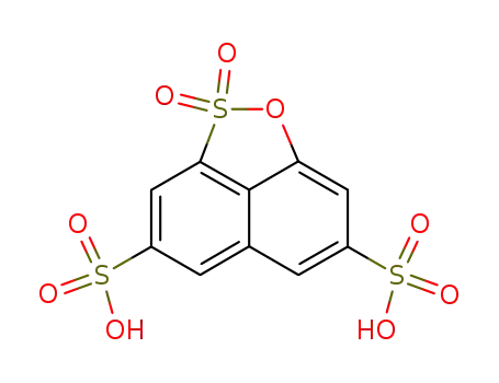 2,2-dioxo-2λ6-naphth[1,8-cd][1,2]oxathiol-4,7-disulfonic acid