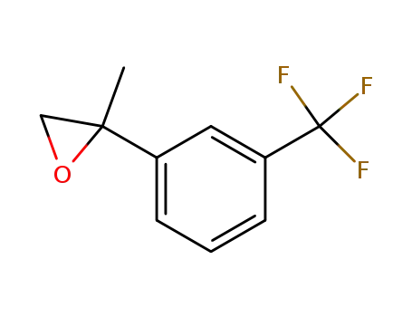 Molecular Structure of 850402-27-6 (Oxirane, 2-methyl-2-[3-(trifluoromethyl)phenyl]-)