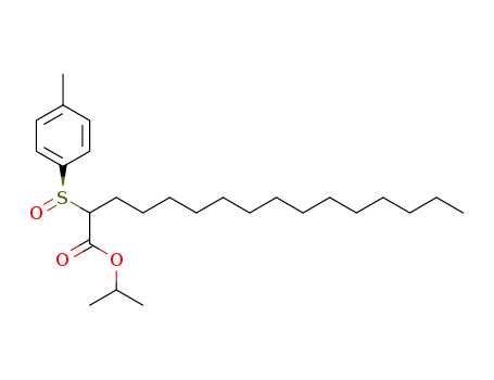 isopropyl (RS)-α-(p-tolylsulfinyl)hexadecanoate