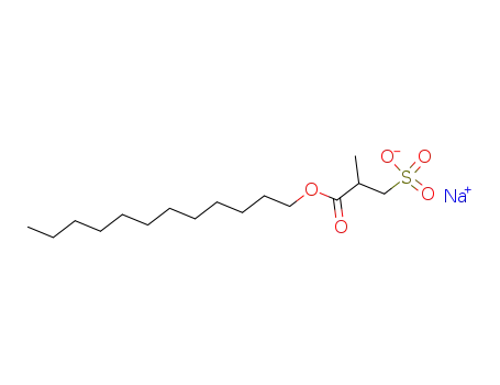 Sodium; 2-dodecyloxycarbonyl-propane-1-sulfonate