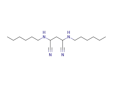 2,4-Bis-hexylamino-pentanedinitrile