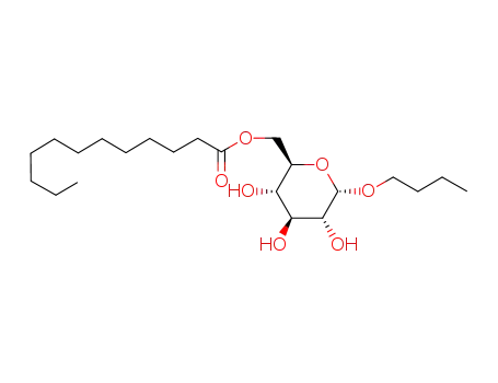 butyl 6-O-lauroyl-α-D-glucopyranoside
