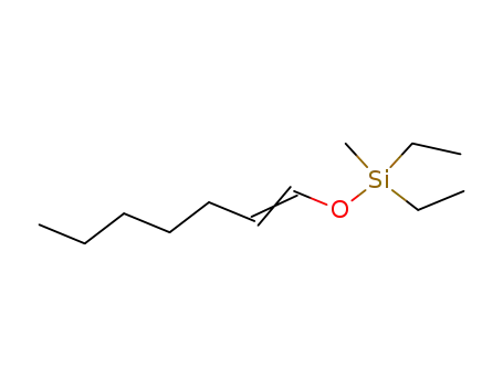 Diethyl-[((E)-hept-1-enyl)oxy]-methyl-silane
