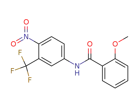 N-(4-Nitro-3-trifluormethylphenyl)-2-methoxybenzamid