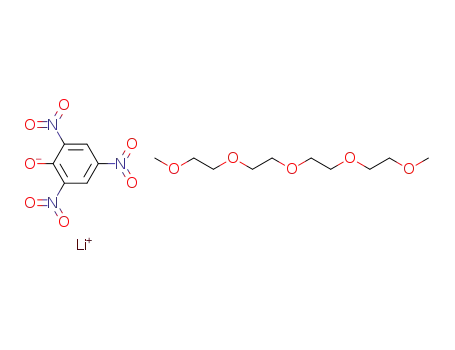tetraethylene glycol dimethyl ether and lithium picrate complex