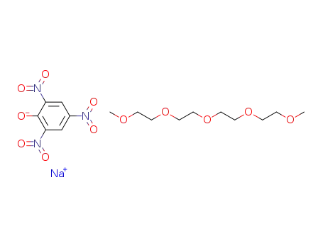 tetraethylene glycol dimethyl ether and sodium picrate complex