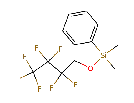 (2,2,3,3,4,4,4-Heptafluoro-butoxy)-dimethyl-phenyl-silane