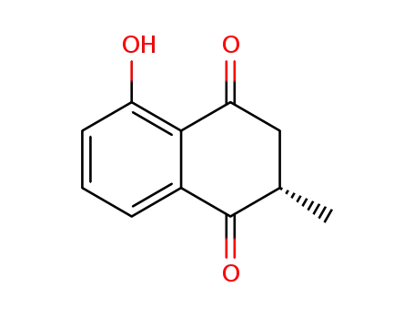 (-)-5-hydroxy-2-methyl-2,3-dihydro-1,4-naphthoquinone