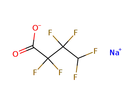 4-hydrohexafluorobutanoic acid sodium salt