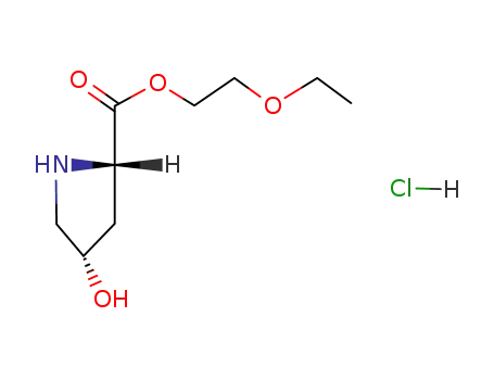 chlorhydrate de la carbethoxy-2-ethoxyhydroxyproline