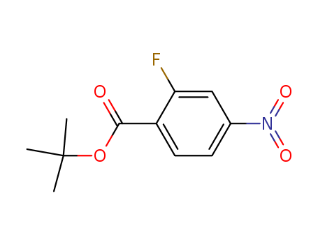 2-Fluoro-4-nitrobenzoic acid t-butyl ester