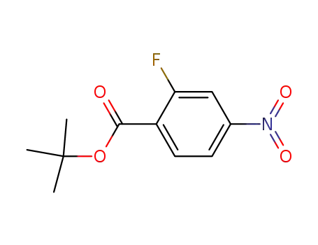 Benzoic acid,2-fluoro-4-nitro-, 1,1-dimethylethyl ester