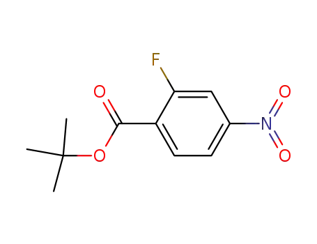 TERT-BUTYL 2-FLUORO-4-NITROBENZOATE