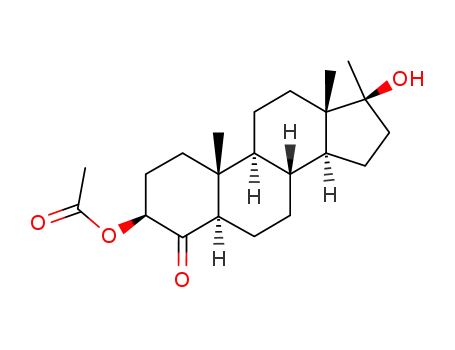 3β-Acetoxy-17β-hydroxy-17α-methyl-5α-androstanon-(4)
