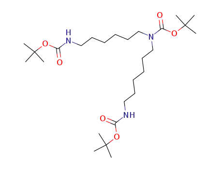 di-tert-butyl (((tert-butoxycarbonyl)azanediyl)bis(hexane-6,1-diyl))dicarbamate