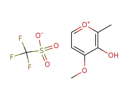 3-hydroxy-4-methoxy-2-methylpyrylium trifluoromethanesulfonate